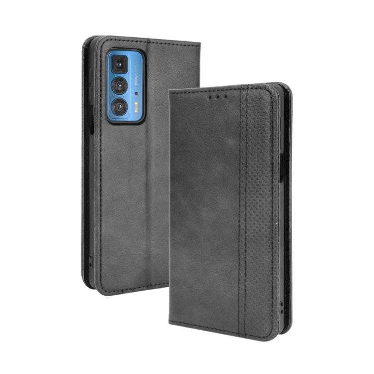 Magnetic Buckle Retro Crazy Horse Texture Horizontal Flip Leather Case with Holder & Card Slots & Photo Frame, For Motorola Edge 20 Lite, For Motorola Edge 20 Pro / Edge S Pro, For OPPO A16, For OPPO Reno6 Z, For vivo V21e 5G, For Xiaomi Redmi Note 10  5G