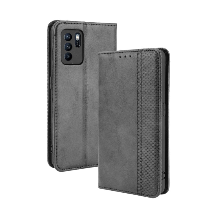 Magnetic Buckle Retro Crazy Horse Texture Horizontal Flip Leather Case with Holder & Card Slots & Photo Frame, For Motorola Edge 20 Lite, For Motorola Edge 20 Pro / Edge S Pro, For OPPO A16, For OPPO Reno6 Z, For vivo V21e 5G, For Xiaomi Redmi Note 10  5G