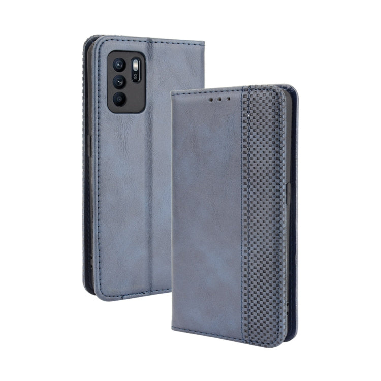 Magnetic Buckle Retro Crazy Horse Texture Horizontal Flip Leather Case with Holder & Card Slots & Photo Frame, For Motorola Edge 20 Lite, For Motorola Edge 20 Pro / Edge S Pro, For OPPO A16, For OPPO Reno6 Z, For vivo V21e 5G, For Xiaomi Redmi Note 10  5G