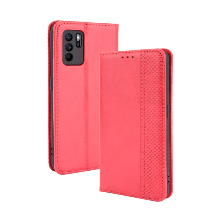 Magnetic Buckle Retro Crazy Horse Texture Horizontal Flip Leather Case with Holder & Card Slots & Photo Frame, For Motorola Edge 20 Lite, For Motorola Edge 20 Pro / Edge S Pro, For OPPO A16, For OPPO Reno6 Z, For vivo V21e 5G, For Xiaomi Redmi Note 10  5G