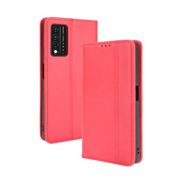 Magnetic Buckle Retro Crazy Horse Texture Horizontal Flip Leather Case with Holder & Card Slots & Photo Frame, For Nokia C10 / C20, For Nokia XR20, For Xiaomi Poco F3 GT / Redmi K40 Gaming, For OnePlus Nord 2 5G, For ZTE Blade A51, For ZTE Blade A71