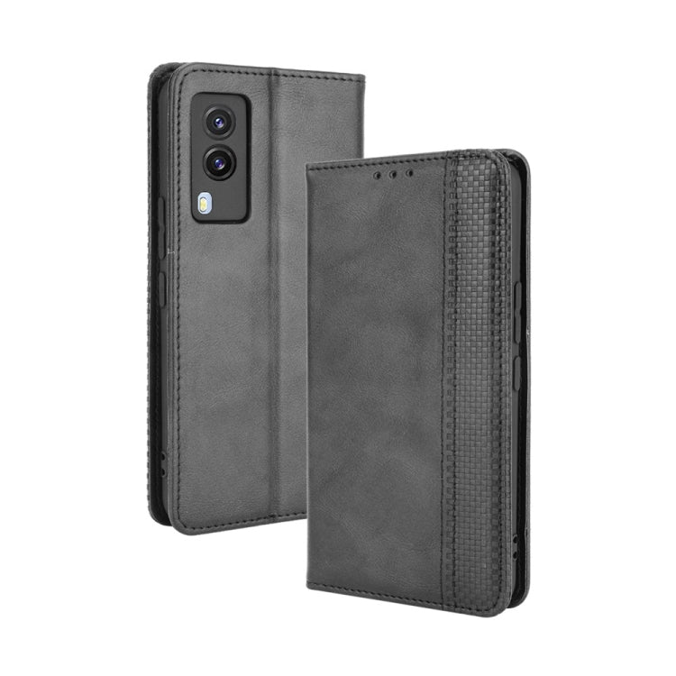 Magnetic Buckle Retro Crazy Horse Texture Horizontal Flip Leather Case with Holder & Card Slots & Photo Frame, For Motorola Edge 20 Lite, For Motorola Edge 20 Pro / Edge S Pro, For OPPO A16, For OPPO Reno6 Z, For vivo V21e 5G, For Xiaomi Redmi Note 10  5G