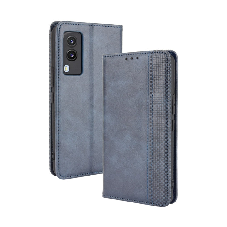 Magnetic Buckle Retro Crazy Horse Texture Horizontal Flip Leather Case with Holder & Card Slots & Photo Frame, For Motorola Edge 20 Lite, For Motorola Edge 20 Pro / Edge S Pro, For OPPO A16, For OPPO Reno6 Z, For vivo V21e 5G, For Xiaomi Redmi Note 10  5G