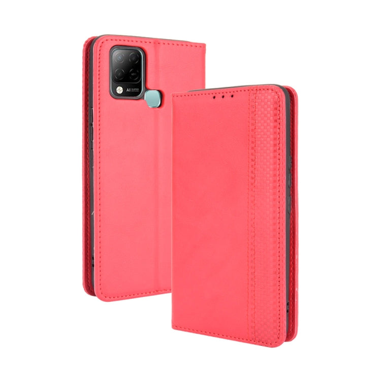 Magnetic Buckle Retro Crazy Horse Texture Horizontal Flip Leather Case with Holder & Card Slots & Photo Frame, For Nokia C10 / C20, For Nokia XR20, For Xiaomi Poco F3 GT / Redmi K40 Gaming, For OnePlus Nord 2 5G, For ZTE Blade A51, For ZTE Blade A71