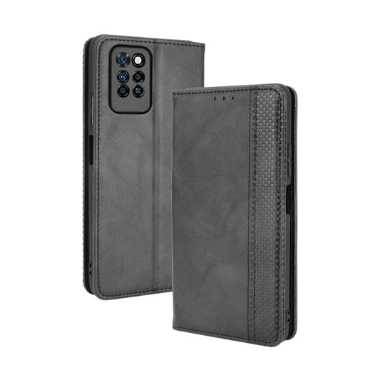 Magnetic Buckle Retro Crazy Horse Texture Horizontal Flip Leather Case with Holder & Card Slots & Photo Frame, For Infinix Note 10 Pro / 10 Pro NFC, For Infinix Note 10, For Blackview A100, For Oukitel C21 Pro, For Oukitel C21, For Umidigi Power 5