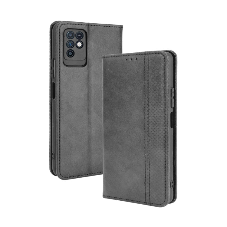 Magnetic Buckle Retro Crazy Horse Texture Horizontal Flip Leather Case with Holder & Card Slots & Photo Frame, For Infinix Note 10 Pro / 10 Pro NFC, For Infinix Note 10, For Blackview A100, For Oukitel C21 Pro, For Oukitel C21, For Umidigi Power 5