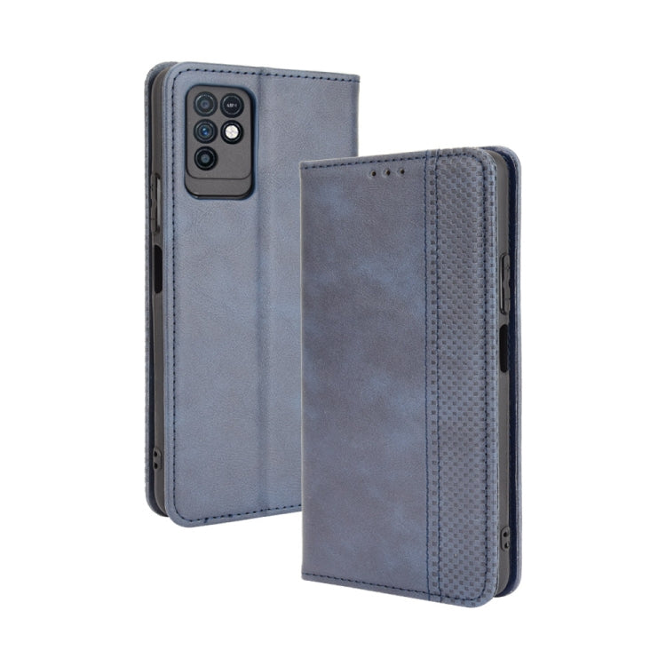 Magnetic Buckle Retro Crazy Horse Texture Horizontal Flip Leather Case with Holder &amp; Card Slots &amp; Photo Frame, For Infinix Note 10 Pro / 10 Pro NFC, For Infinix Note 10, For Blackview A100, For Oukitel C21 Pro, For Oukitel C21, For Umidigi Power 5