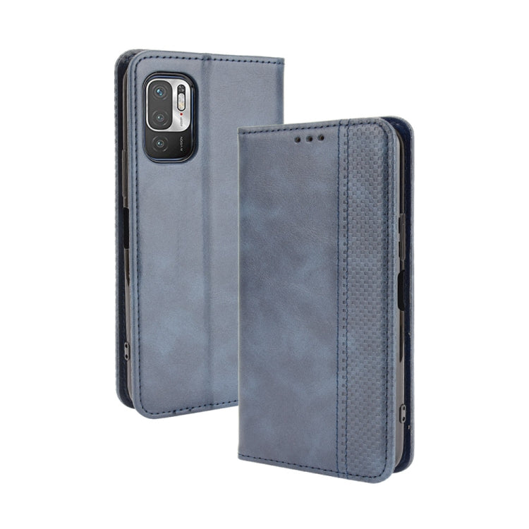 Magnetic Buckle Retro Crazy Horse Texture Horizontal Flip Leather Case with Holder & Card Slots & Photo Frame, For Motorola Edge 20 Lite, For Motorola Edge 20 Pro / Edge S Pro, For OPPO A16, For OPPO Reno6 Z, For vivo V21e 5G, For Xiaomi Redmi Note 10  5G