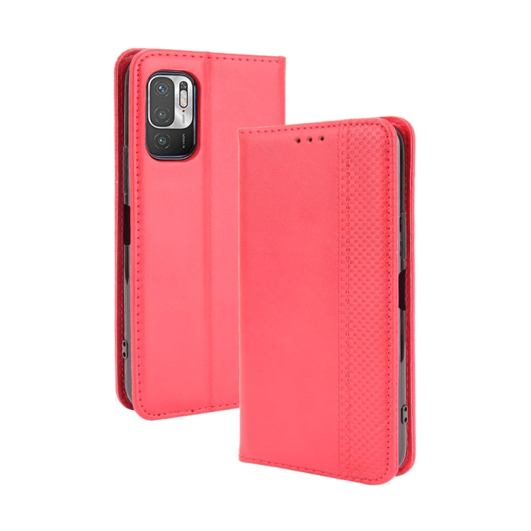 Magnetic Buckle Retro Crazy Horse Texture Horizontal Flip Leather Case with Holder & Card Slots & Photo Frame, For Motorola Edge 20 Lite, For Motorola Edge 20 Pro / Edge S Pro, For OPPO A16, For OPPO Reno6 Z, For vivo V21e 5G, For Xiaomi Redmi Note 10  5G