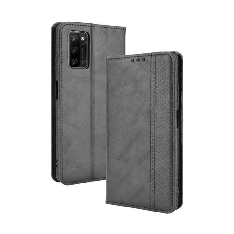 Magnetic Buckle Retro Crazy Horse Texture Horizontal Flip Leather Case with Holder & Card Slots & Photo Frame, For Blackview A100, For Oukitel C21 Pro, For Oukitel C21, For Umidigi Power 5