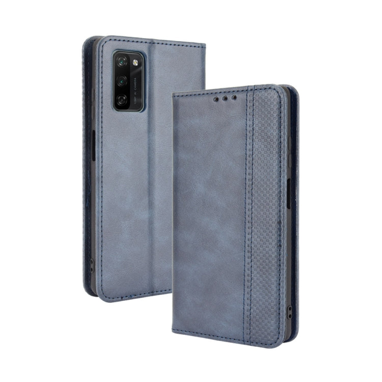 Magnetic Buckle Retro Crazy Horse Texture Horizontal Flip Leather Case with Holder & Card Slots & Photo Frame, For Blackview A100, For Oukitel C21 Pro, For Oukitel C21, For Umidigi Power 5