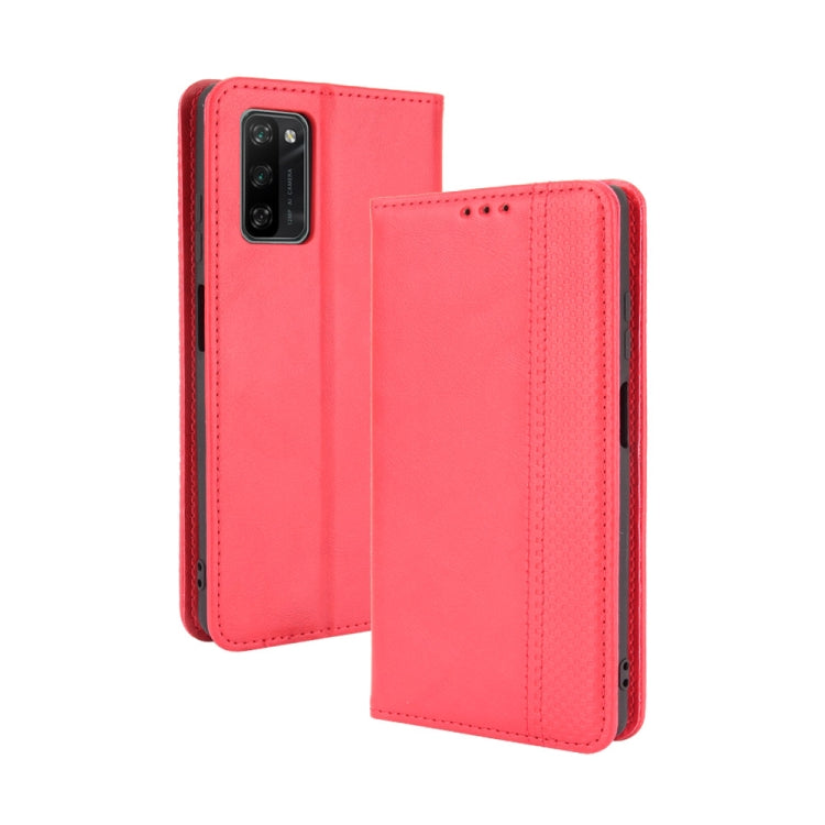 Magnetic Buckle Retro Crazy Horse Texture Horizontal Flip Leather Case with Holder & Card Slots & Photo Frame, For Blackview A100, For Oukitel C21 Pro, For Oukitel C21, For Umidigi Power 5
