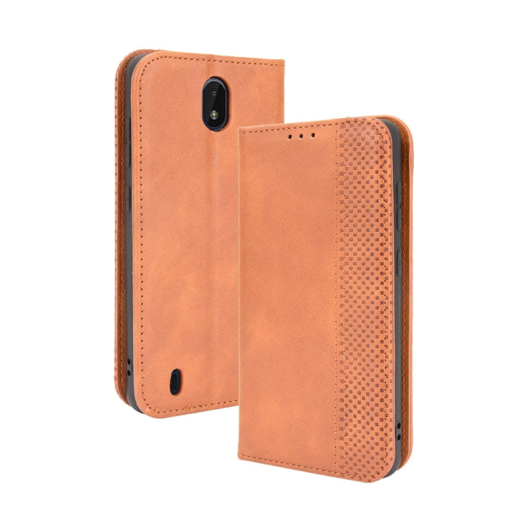 Magnetic Buckle Retro Crazy Horse Texture Horizontal Flip Leather Case with Holder & Card Slots & Photo Frame, For Motorola Edge 20 Lite, For Motorola Edge 20 Pro / Edge S Pro, For OPPO A16, For OPPO Reno6 Z, For vivo V21e 5G, For Xiaomi Redmi Note 10  5G