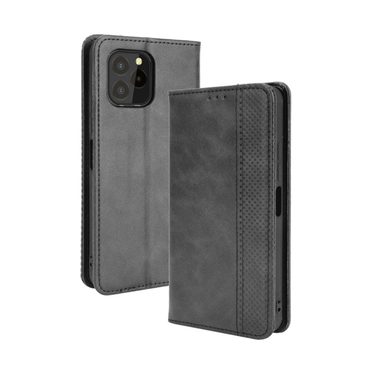 Magnetic Buckle Retro Crazy Horse Texture Horizontal Flip Leather Case with Holder & Card Slots & Photo Frame, For Infinix Note 10 Pro / 10 Pro NFC, For Infinix Note 10, For Blackview A100, For Oukitel C21 Pro, For Oukitel C21, For Umidigi Power 5