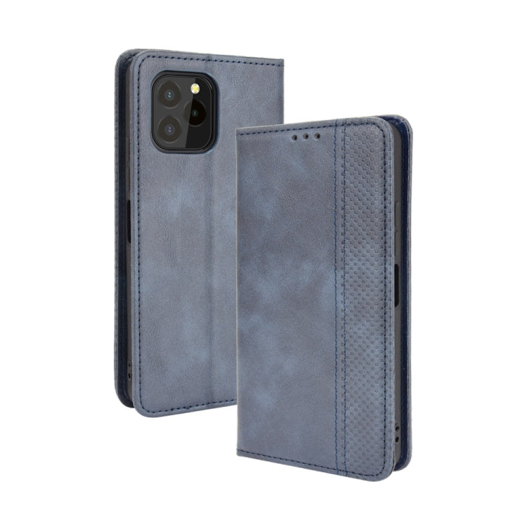 Magnetic Buckle Retro Crazy Horse Texture Horizontal Flip Leather Case with Holder & Card Slots & Photo Frame, For Infinix Note 10 Pro / 10 Pro NFC, For Infinix Note 10, For Blackview A100, For Oukitel C21 Pro, For Oukitel C21, For Umidigi Power 5