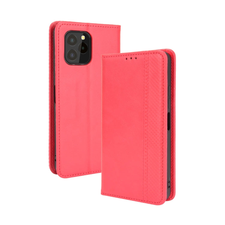 Magnetic Buckle Retro Crazy Horse Texture Horizontal Flip Leather Case with Holder & Card Slots & Photo Frame, For Infinix Note 10 Pro / 10 Pro NFC, For Infinix Note 10, For Blackview A100, For Oukitel C21 Pro, For Oukitel C21, For Umidigi Power 5