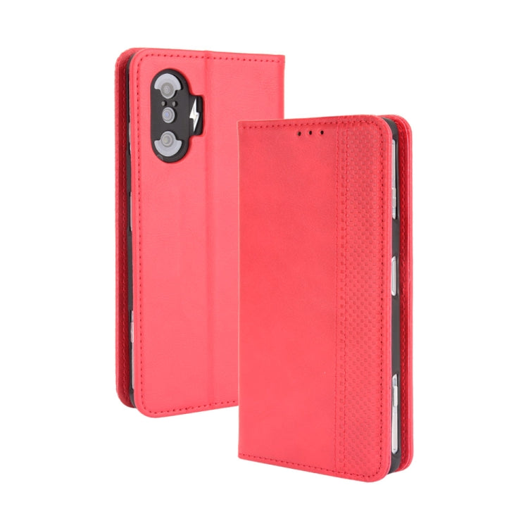 Magnetic Buckle Retro Crazy Horse Texture Horizontal Flip Leather Case with Holder & Card Slots & Photo Frame, For Nokia C10 / C20, For Nokia XR20, For Xiaomi Poco F3 GT / Redmi K40 Gaming, For OnePlus Nord 2 5G, For ZTE Blade A51, For ZTE Blade A71