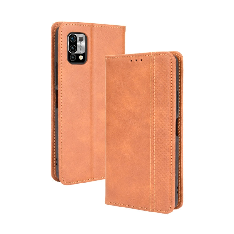 Magnetic Buckle Retro Crazy Horse Texture Horizontal Flip Leather Case with Holder & Card Slots & Photo Frame, For Infinix Note 10 Pro / 10 Pro NFC, For Infinix Note 10, For Blackview A100, For Oukitel C21 Pro, For Oukitel C21, For Umidigi Power 5