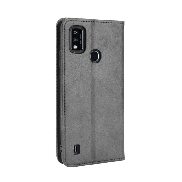 Magnetic Buckle Retro Crazy Horse Texture Horizontal Flip Leather Case with Holder &amp; Card Slots &amp; Photo Frame, For Infinix Note 10 Pro / 10 Pro NFC, For Infinix Note 10, For Blackview A100, For Oukitel C21 Pro, For Oukitel C21, For Umidigi Power 5