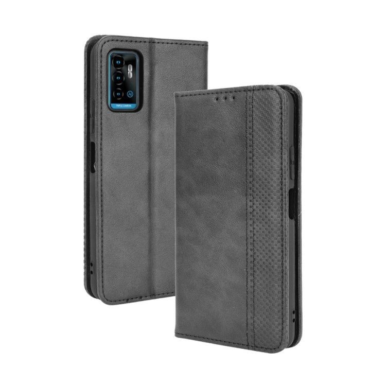 Magnetic Buckle Retro Crazy Horse Texture Horizontal Flip Leather Case with Holder &amp; Card Slots &amp; Photo Frame, For Infinix Note 10 Pro / 10 Pro NFC, For Infinix Note 10, For Blackview A100, For Oukitel C21 Pro, For Oukitel C21, For Umidigi Power 5