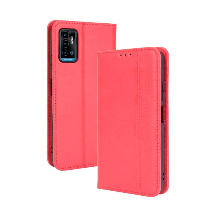 Magnetic Buckle Retro Crazy Horse Texture Horizontal Flip Leather Case with Holder &amp; Card Slots &amp; Photo Frame, For Infinix Note 10 Pro / 10 Pro NFC, For Infinix Note 10, For Blackview A100, For Oukitel C21 Pro, For Oukitel C21, For Umidigi Power 5