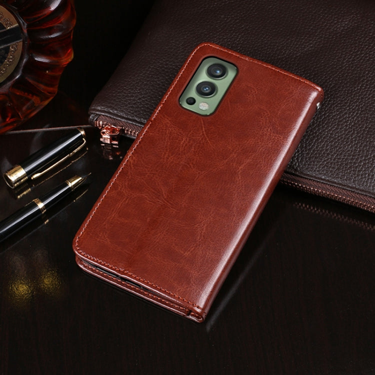 idewei Crazy Horse Texture Horizontal Flip Leather Case with Holder &amp; Card Slots &amp; Wallet, For OnePlus Nord 2 5G, For OPPO Realme GT Master, For OPPO Realme GT Explorer Master, For Tecno Camon 17