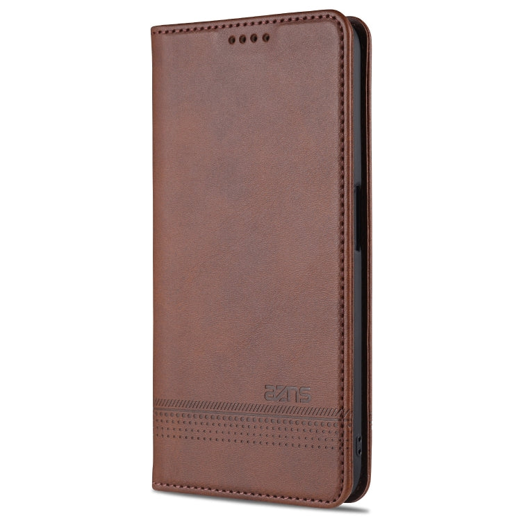 AZNS Magnetic Calf Texture Horizontal Flip Leather Case with Card Slots & Holder & Wallet, For OPPO A16, For Honor X20 SE