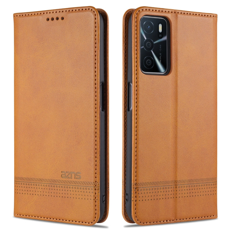 AZNS Magnetic Calf Texture Horizontal Flip Leather Case with Card Slots &amp; Holder &amp; Wallet, For OPPO A16, For Honor X20 SE