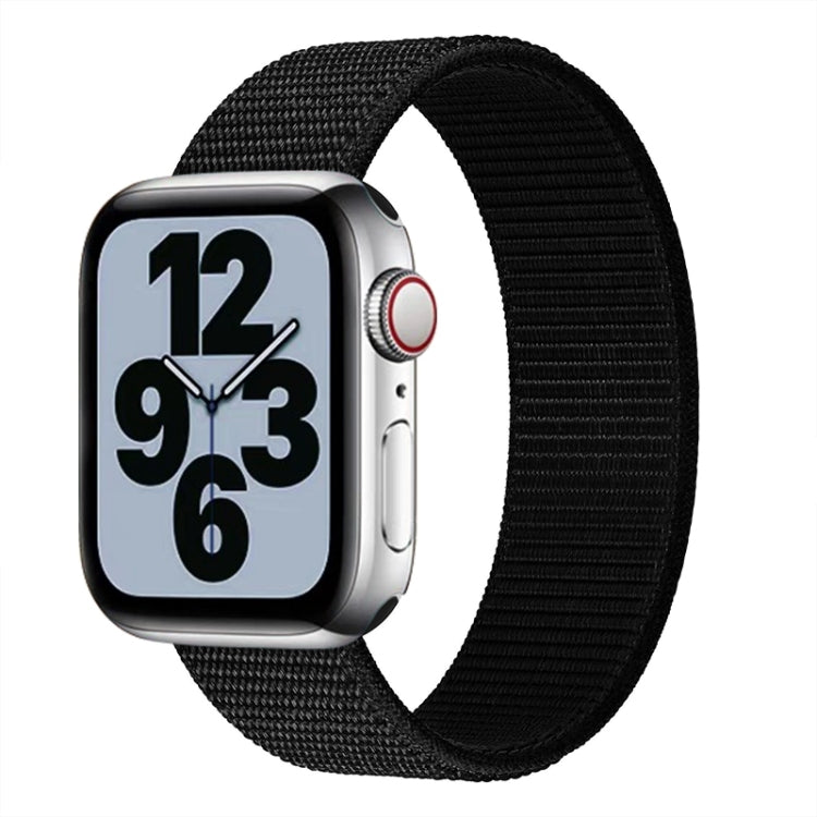 Single Lap Nylon Replacement Watchband, Size: S 135mm For Apple Watch Series 6 &amp; SE &amp; 5 &amp; 4 40mm / 3 &amp; 2 &amp; 1 38mm, S 135mm 40mm / 38mm