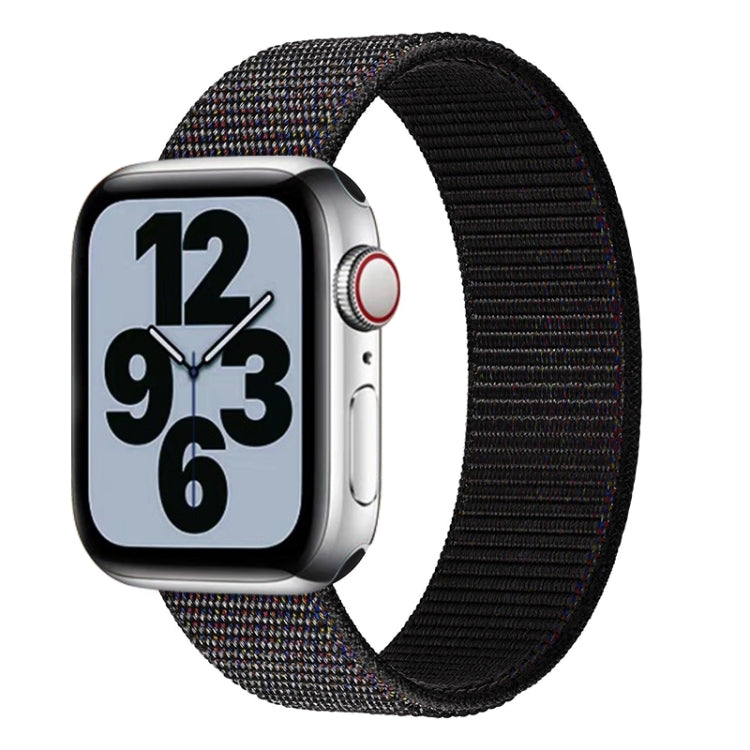 Single Lap Nylon Replacement Watchband, Size: S 135mm For Apple Watch Series 6 &amp; SE &amp; 5 &amp; 4 40mm / 3 &amp; 2 &amp; 1 38mm, S 135mm 40mm / 38mm