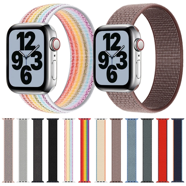 Single Lap Nylon Replacement Watchband, Size: M 155mm For Apple Watch Series 6 &amp; SE &amp; 5 &amp; 4 44mm / 3 &amp; 2 &amp; 1 42mm, M 155mm 44mm / 42mm