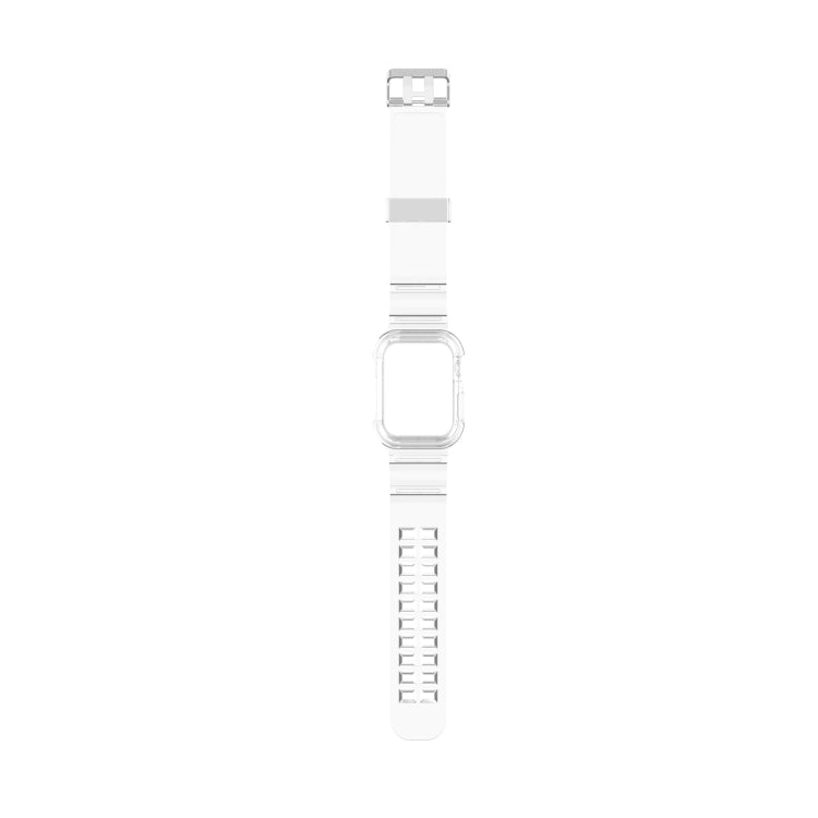 Silicone Integrated Replacement Strap Watchband For Apple Watch Series, 7 41mm / 6 &amp; SE &amp; 5 &amp; 4 40mm / 3 &amp; 2 &amp; 1 38mm, 7 45mm / 6 &amp; SE &amp; 5 &amp; 4 44mm / 3 &amp; 2 &amp; 1 42mm