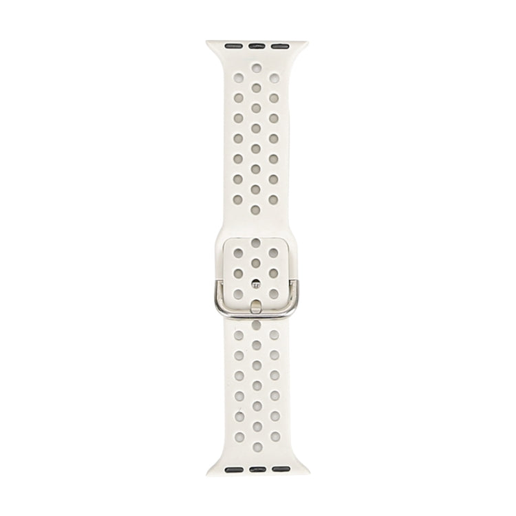 Silicone Replacement Watchband For Apple Watch Series, 7 45mm / 6 &amp; SE &amp; 5 &amp; 4 44mm / 3 &amp; 2 &amp; 1 42mm