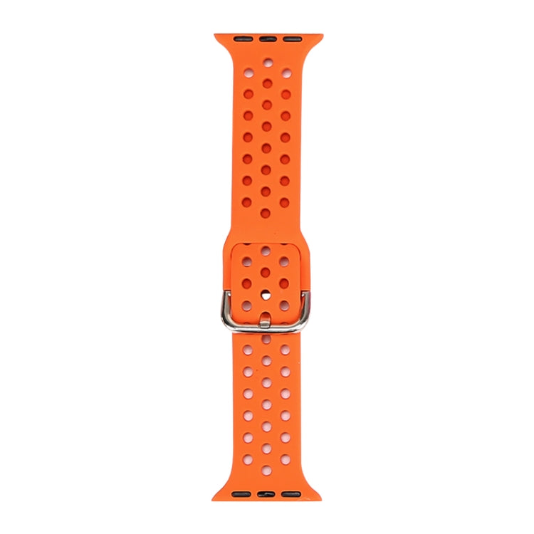 Silicone Replacement Watchband For Apple Watch Series, 7 41mm / 6 &amp; SE &amp; 5 &amp; 4 40mm / 3 &amp; 2 &amp; 1 38mm