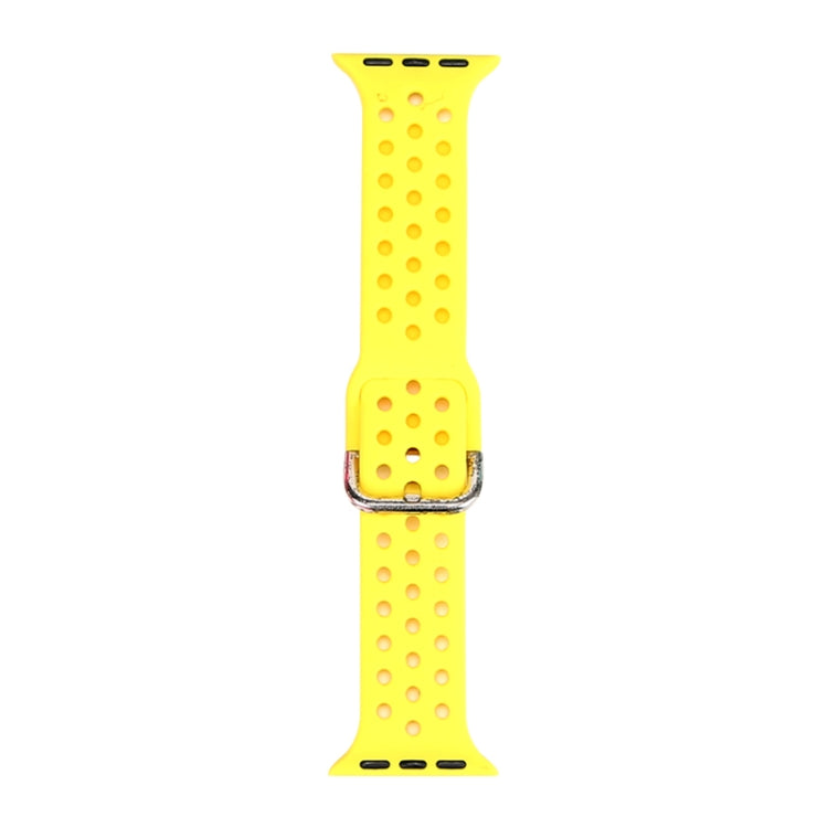 Silicone Replacement Watchband For Apple Watch Series, 7 41mm / 6 &amp; SE &amp; 5 &amp; 4 40mm / 3 &amp; 2 &amp; 1 38mm