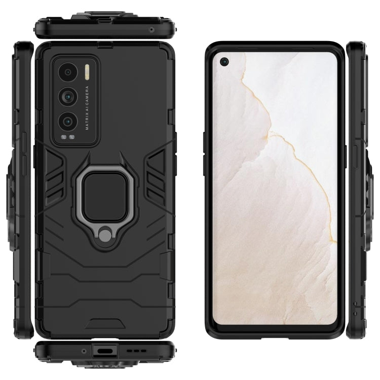 Shockproof PC + TPU Protective Case with Magnetic Ring Holder, For OPPO Realme GT Explorer Master, For OPPO Reno6 Z, For Huawei nova 8i Foreign Version, For Honor Magic3