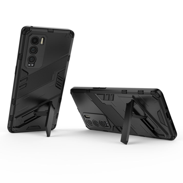 Punk Armor 2 in 1 PC + TPU Shockproof Case with Invisible Holder, For Realme GT Explorer Master, For OPPO Reno6 Z, For Huawei nova 8i Foreign Version, For Honor X20, For OPPO Realme GT Explorer Master