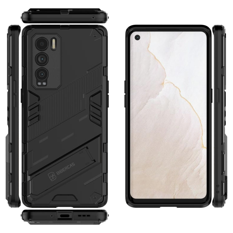 Punk Armor 2 in 1 PC + TPU Shockproof Case with Invisible Holder, For Realme GT Explorer Master, For OPPO Reno6 Z, For Huawei nova 8i Foreign Version, For Honor X20, For OPPO Realme GT Explorer Master