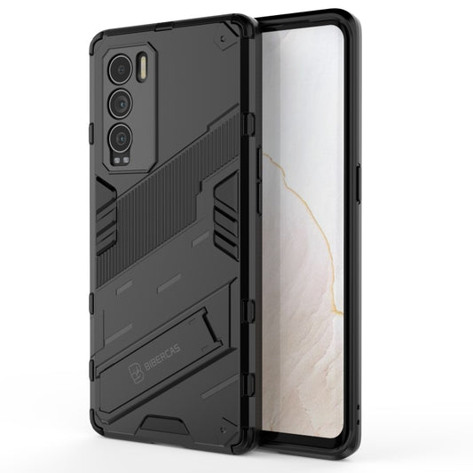 Punk Armor 2 in 1 PC + TPU Shockproof Case with Invisible Holder, For Realme GT Explorer Master, For OPPO Reno6 Z, For Huawei nova 8i Foreign Version, For Honor X20, For OPPO Realme GT Explorer Master