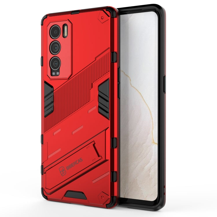 Punk Armor 2 in 1 PC + TPU Shockproof Case with Invisible Holder