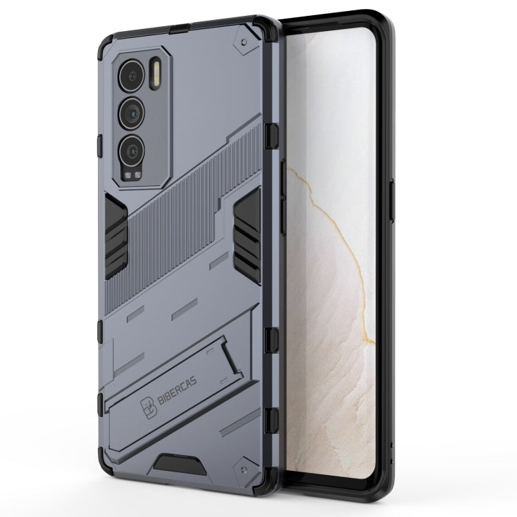 Punk Armor 2 in 1 PC + TPU Shockproof Case with Invisible Holder