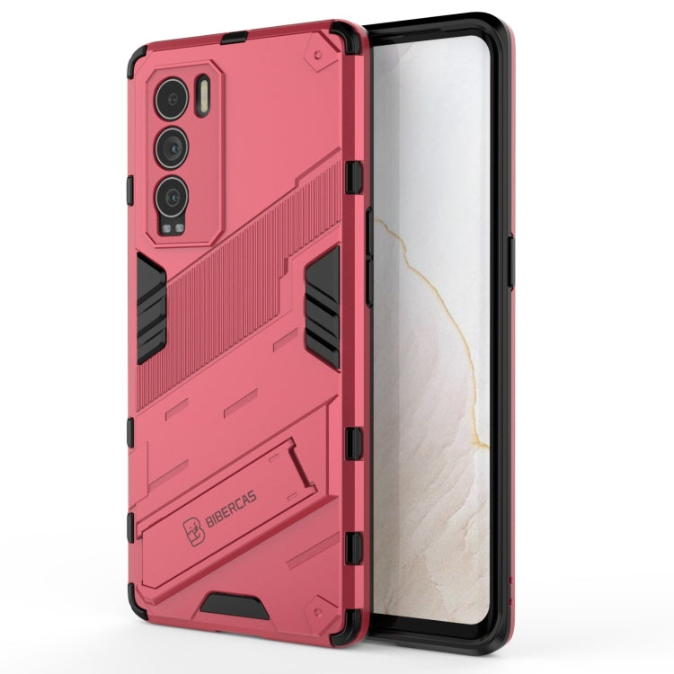 Punk Armor 2 in 1 PC + TPU Shockproof Case with Invisible Holder, For Realme GT Explorer Master, For OPPO Reno6 Z, For Huawei nova 8i Foreign Version, For Honor X20, For OPPO Realme GT Explorer Master