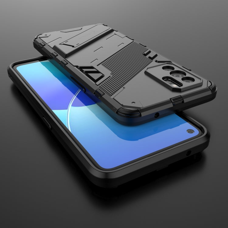 Punk Armor 2 in 1 PC + TPU Shockproof Case with Invisible Holder