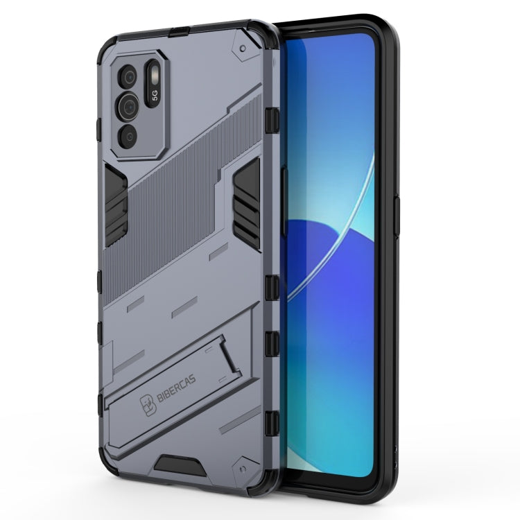 Punk Armor 2 in 1 PC + TPU Shockproof Case with Invisible Holder, For Realme GT Explorer Master, For OPPO Reno6 Z, For Huawei nova 8i Foreign Version, For Honor X20, For OPPO Realme GT Explorer Master