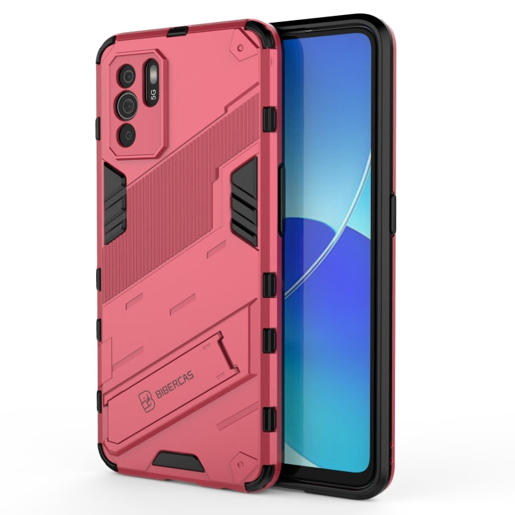 Punk Armor 2 in 1 PC + TPU Shockproof Case with Invisible Holder, For Realme GT Explorer Master, For OPPO Reno6 Z, For Huawei nova 8i Foreign Version, For Honor X20, For OPPO Realme GT Explorer Master