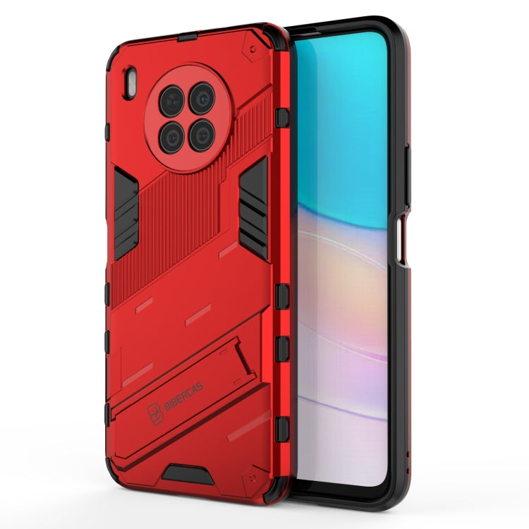 Punk Armor 2 in 1 PC + TPU Shockproof Case with Invisible Holder, For Realme GT Explorer Master, For OPPO Reno6 Z, For Huawei nova 8i Foreign Version, For Honor X20, For OPPO Realme GT Explorer Master