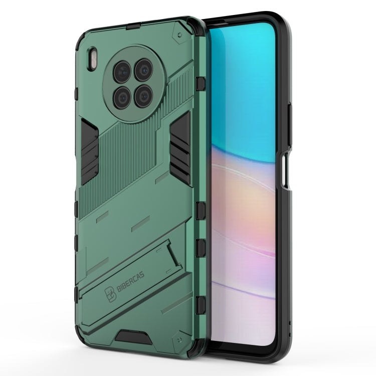 Punk Armor 2 in 1 PC + TPU Shockproof Case with Invisible Holder, For Realme GT Explorer Master, For OPPO Reno6 Z, For Huawei nova 8i Foreign Version, For Honor X20, For OPPO Realme GT Explorer Master