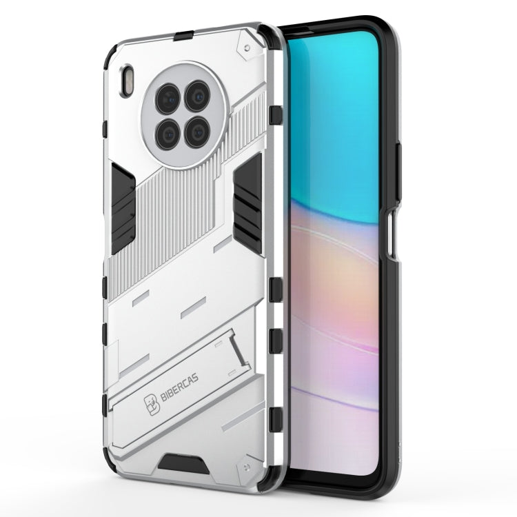 Punk Armor 2 in 1 PC + TPU Shockproof Case with Invisible Holder
