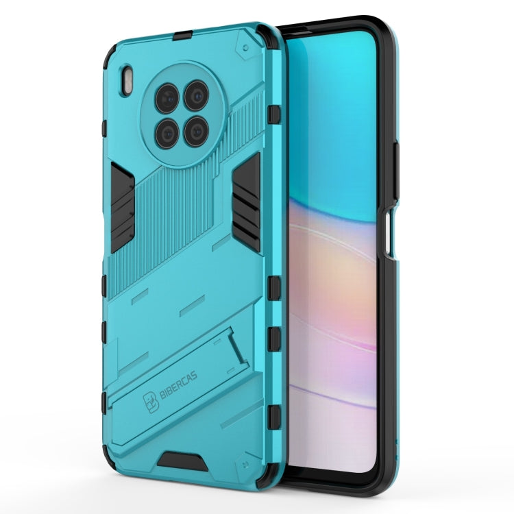 Punk Armor 2 in 1 PC + TPU Shockproof Case with Invisible Holder