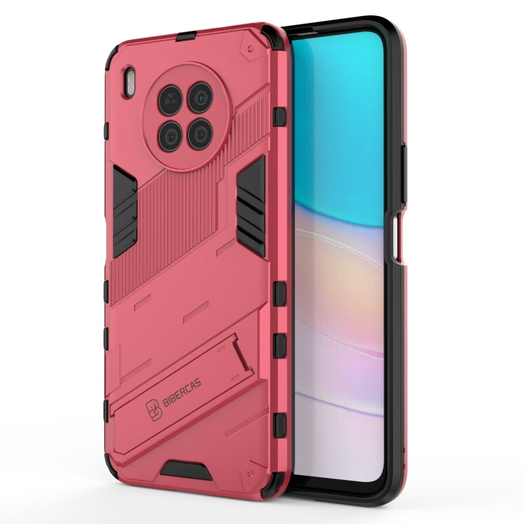 Punk Armor 2 in 1 PC + TPU Shockproof Case with Invisible Holder, For Realme GT Explorer Master, For OPPO Reno6 Z, For Huawei nova 8i Foreign Version, For Honor X20, For OPPO Realme GT Explorer Master